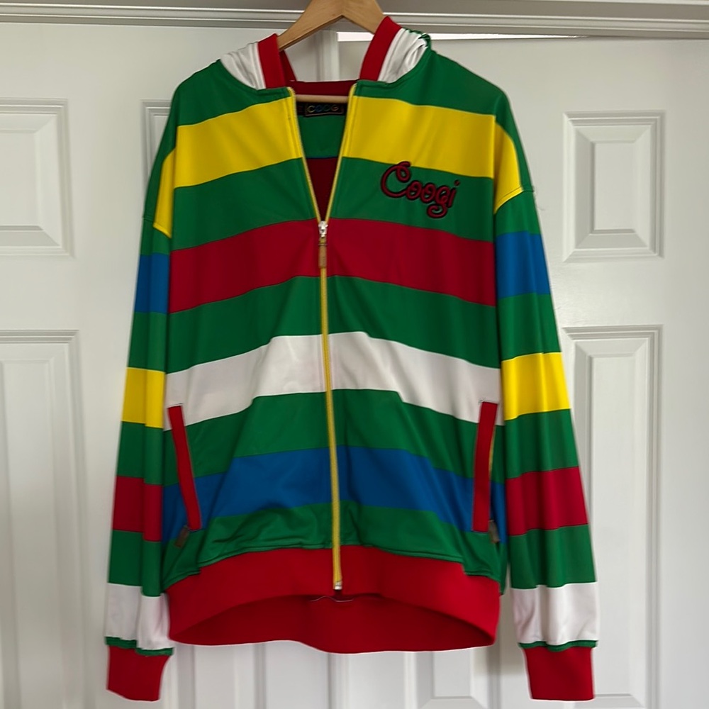 COOGI Multicolor Striped Hoodie